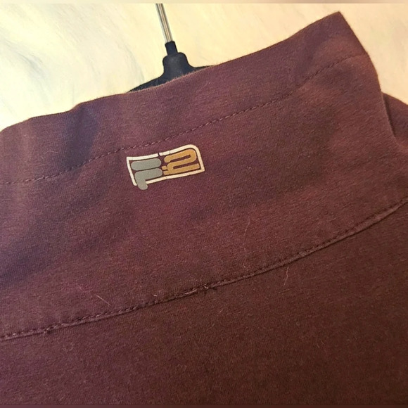 Fila F:2 Jersey Knit Deep Brown Zip-Up Sweater - Picture 4 of 6